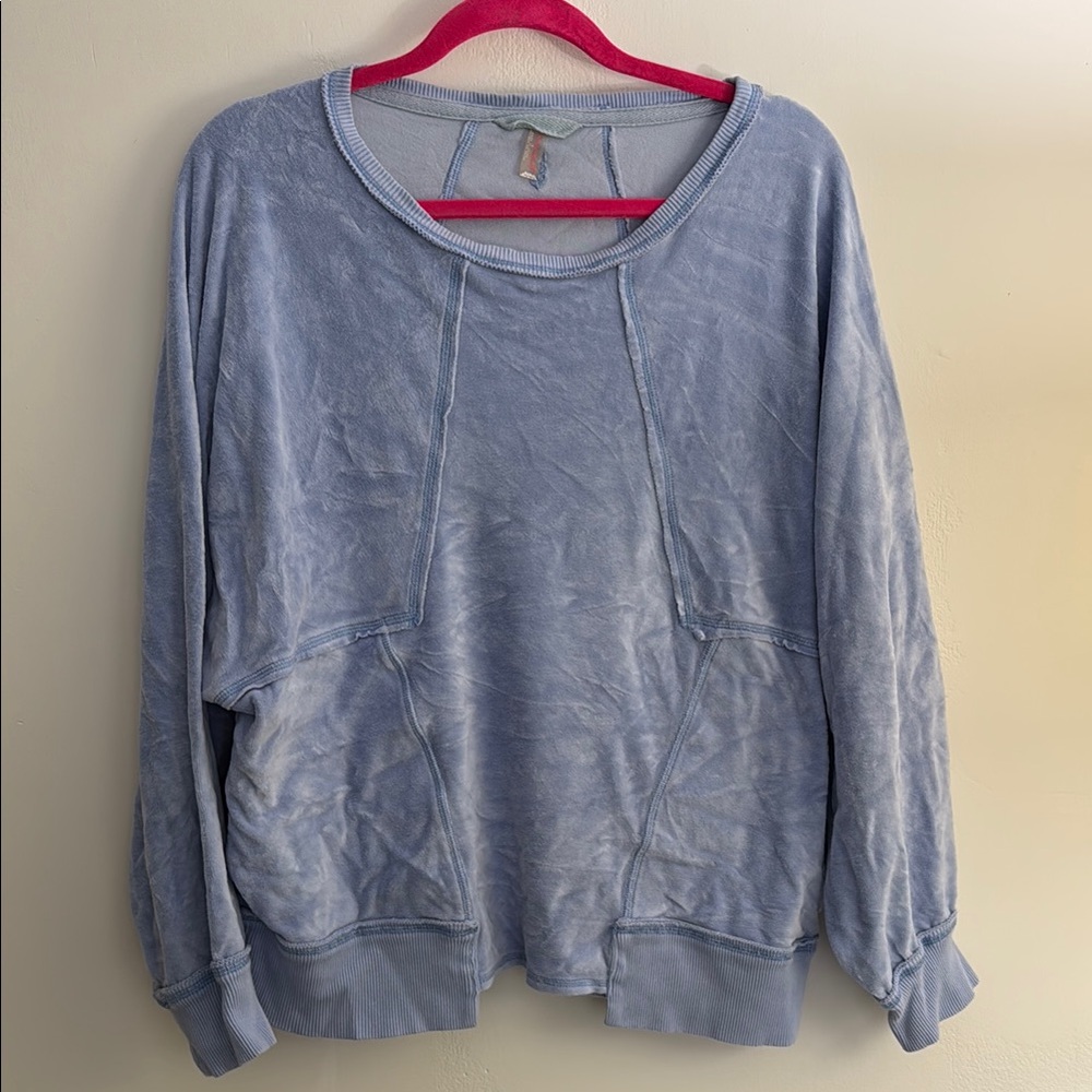 Light Blue Women's Sweatshirt